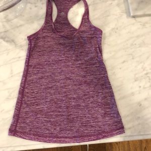 Lululemon swiftytech racerback tank, reversible